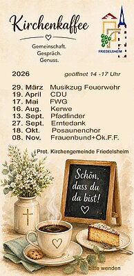 Termine Kirchenkaffee