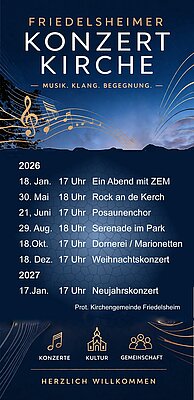 Konzertkirche Friedelsheim 2026