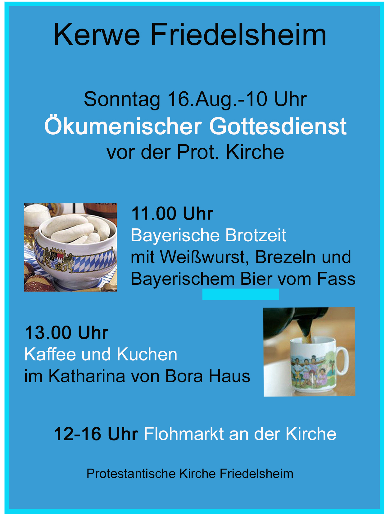 Programm Kirche Kerwe